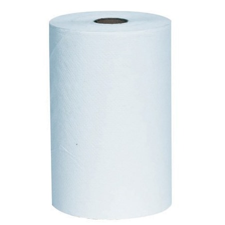 Bsc Preferred 8'' x 350' White Hard Wound Roll Towels, 12PK BUY00087728